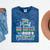 Proud Big Sister Of Kindergarten Graduate 2024 Graduation Mineral Wash Tshirts Mineral Navy