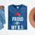 Proud Of My BS Graduation Bachelor's Degree T-Shirt Mineral Wash Tshirts Mineral Navy