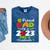 Proud Dad Of 2023 Pre K Graduate Graduation Mineral Wash Tshirts Mineral Navy
