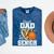 Proud Dad Of A 2026 Senior Basketball Graduation Leopard Mineral Wash Tshirts Mineral Navy