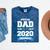 Proud Dad Of A Class Of 2020 Graduate TShirt Graduation Mineral Wash Tshirts Mineral Navy