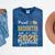 Proud Daughter Of a Class Of 2026 Graduate For Graduation Mineral Wash Tshirts Mineral Navy