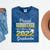 Proud Godmother Of 2022 Graduate Class 2022 Graduation 22 Mineral Wash Tshirts Mineral Navy