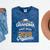 Proud Grandma Of A 2018 Graduate Shirt Graduation Grad Class Mineral Wash Tshirts Mineral Navy