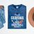 Proud Grandma Of 2025 Basketball Senior Graduation Day Mineral Wash Tshirts Mineral Navy