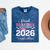Proud Grandma Of A 2026 Senior Class Of 2026 Graduation Mineral Wash Tshirts Mineral Navy