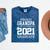 Proud Grandpa Graduation Senior 21 Grad Class Of 2021 Mineral Wash Tshirts Mineral Navy