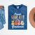 Proud Great Aunt Of a Class Of 2026 Graduate Graduation Mineral Wash Tshirts Mineral Navy