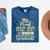 Proud Great Aunt Of Preschool Graduate 2025 Graduation Mineral Wash Tshirts Mineral Navy