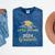 Proud Little Brother Class 2024 Graduate Senior Graduation Mineral Wash Tshirts Mineral Navy