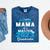Proud Mama Of 2023 Class Master Graduate Family Graduation Mineral Wash Tshirts Mineral Navy
