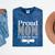 Proud Mom Of a 2024 Graduate Mama Checkered Graduation Mineral Wash Tshirts Mineral Navy