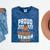 Proud Mom Of Basketball Senior 2026 Graduation Mineral Wash Tshirts Mineral Navy