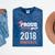 Proud Mom Of A Class 2018 Graduate Graduation Shirt Mineral Wash Tshirts Mineral Navy