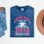 Proud Mom Of A Class 2018 Graduate Graduation T-Shirt Mineral Wash Tshirts Mineral Navy