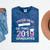 Proud Mom Of Two 2019 Graduates Twin Mama Mother Graduation Mineral Wash Tshirts Mineral Navy