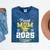 Proud Mom Of Two Class Of 2025 Graduates Twins Graduation Mineral Wash Tshirts Mineral Navy