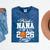 Proud Nana Of A 2026 Senior Basketball Graduation Mineral Wash Tshirts Mineral Navy