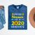 Proud Nanna Of 2020 Graduate Class Of 2020 Graduation Mineral Wash Tshirts Mineral Navy