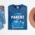 Proud Parent Of Pre K School Graduate 2023 Graduation Parent Mineral Wash Tshirts Mineral Navy