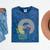 Proud Queen College Graduation Mineral Wash Tshirts Mineral Navy