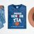 Proud Senior Tia 2026 Graduation Basketball Player Mineral Wash Tshirts Mineral Navy