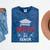 Proud Sister Of a 2019 Senior Graduation Family Mineral Wash Tshirts Mineral Navy