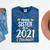 Proud Sister Of A 2021 Graduate Graduation Clothes MBA PhD Mineral Wash Tshirts Mineral Navy