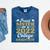 Proud Sister 2022 College Graduate Shirt Sibling Graduation Mineral Wash Tshirts Mineral Navy