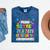 Proud SISTER Of a 2025 Kindergarten Graduate Graduation Mineral Wash Tshirts Mineral Navy