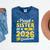 Proud Sister Of A 2026 Graduate Senior Class Graduation Mineral Wash Tshirts Mineral Navy