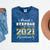 Proud Stepdad Class Of 2021 Graduate Senior 21 Graduation Mineral Wash Tshirts Mineral Navy