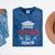 Proud Stepmom Of a 2019 Senior Graduation Family Mineral Wash Tshirts Mineral Navy