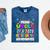 Proud UNCLE Of a 2025 Kindergarten Graduate Graduation Mineral Wash Tshirts Mineral Navy