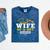 Proud Wife Of a DPT Graduate Graduation Grad Mineral Wash Tshirts Mineral Navy