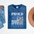 Proud Wife Of a State Trooper Police Officer Graduation Mineral Wash Tshirts Mineral Navy