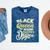 Queen Proud Masters Graduation Mineral Wash Tshirts Mineral Navy
