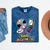 Rare Aesthetic Retro Nostalgia Y2K Vibes Mineral Wash Tshirts Mineral Navy