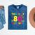 Retro 80's Costume 80s Nostalgia Party Mineral Wash Tshirts Mineral Navy