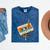Retro Cassette Tape & Pencil Rewind Nostalgia Party 80s 90s Mineral Wash Tshirts Mineral Navy