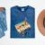 Retro Cassette Tape & Pencil Rewind Nostalgia Party 80s 90s Premium Mineral Wash Tshirts Mineral Navy