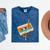 Retro Cassette Tape & Pencil Rewind Nostalgia Party 80s 90s Mineral Wash Tshirts Mineral Navy