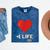Retro Gamer 1 Life Pixel Heart – 8-Bit Gaming Nostalgia Mineral Wash Tshirts Mineral Navy