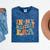 Retro Groovy In My Master's Degree Era Graduation Master Mineral Wash Tshirts Mineral Navy