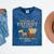 Retro Please Be Patient With Me I'm From The 1900s Vintage Premium Mineral Wash Tshirts Mineral Navy