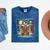 Retro Tech Stack 80s 90s Nostalgia Analog Devices Mineral Wash Tshirts Mineral Navy