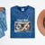 Rewind Cassette Tape Nostalgia 80s 90s Retro Music Lover Mineral Wash Tshirts Mineral Navy
