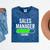 Sales Manager Loading Graduation Graduate New Job Mineral Wash Tshirts Mineral Navy