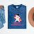 See Ya Kindergarten DABBING Unicorn Graduation Meme Mineral Wash Tshirts Mineral Navy