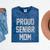 SEN18R Mom Shirt Senior Grad 2018 Graduation Party T-Shirt Mineral Wash Tshirts Mineral Navy